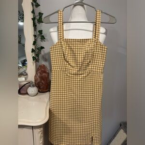 Hollister checkered dress, XS